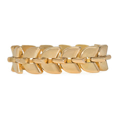 Boucheron Paris Retro gold Palmettes bracelet