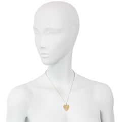 Edwardian pavé pearl and diamond heart pendant