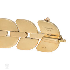 Boucheron Paris Retro gold Palmettes bracelet