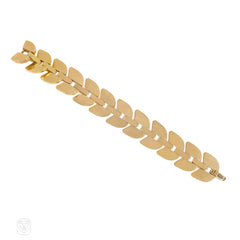 Boucheron Paris Retro gold Palmettes bracelet