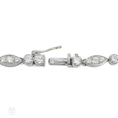 Cartier Paris diamond and platinum necklace