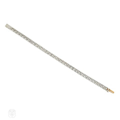 Dreicer Art Deco diamond line bracelet