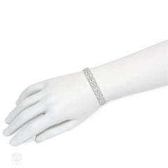 French Art Deco diamond bracelet