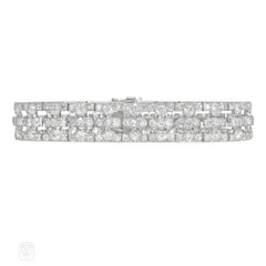 French Art Deco diamond bracelet