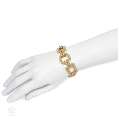 Georges L'Enfant for Marzo Retro gold bracelet