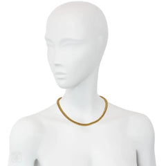 Hermès Mid-Century box chain necklace by Lenfant