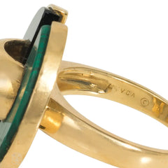 Van Cleef & Arpels, France, malachite and onyx ring