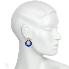 Van Cleef & Arpels Mid-century Multi-hoop doorknocker earrings