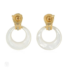 Van Cleef & Arpels Mid-century Multi-hoop doorknocker earrings